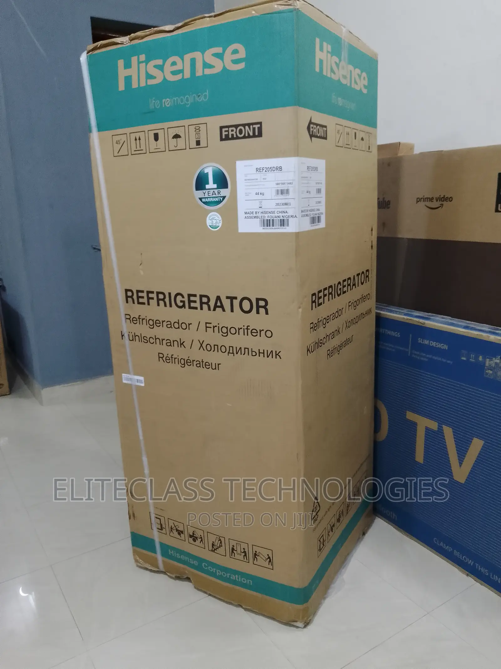 Hisense Top Mount DRB-205 Defrost 204L Refrigerator