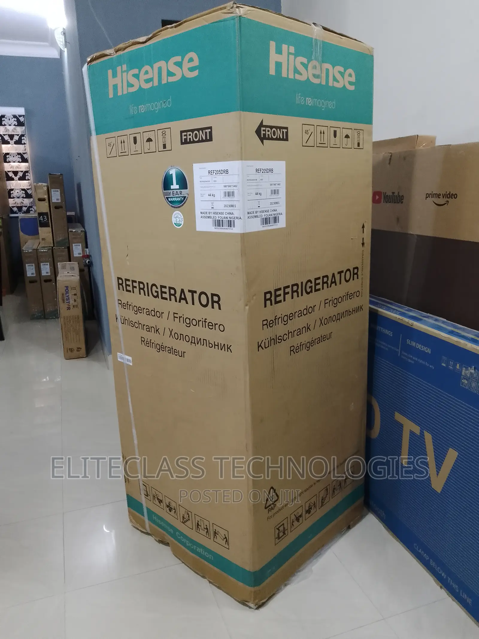 Hisense Top Mount Defrost 204L DRB-205 Refrigerator