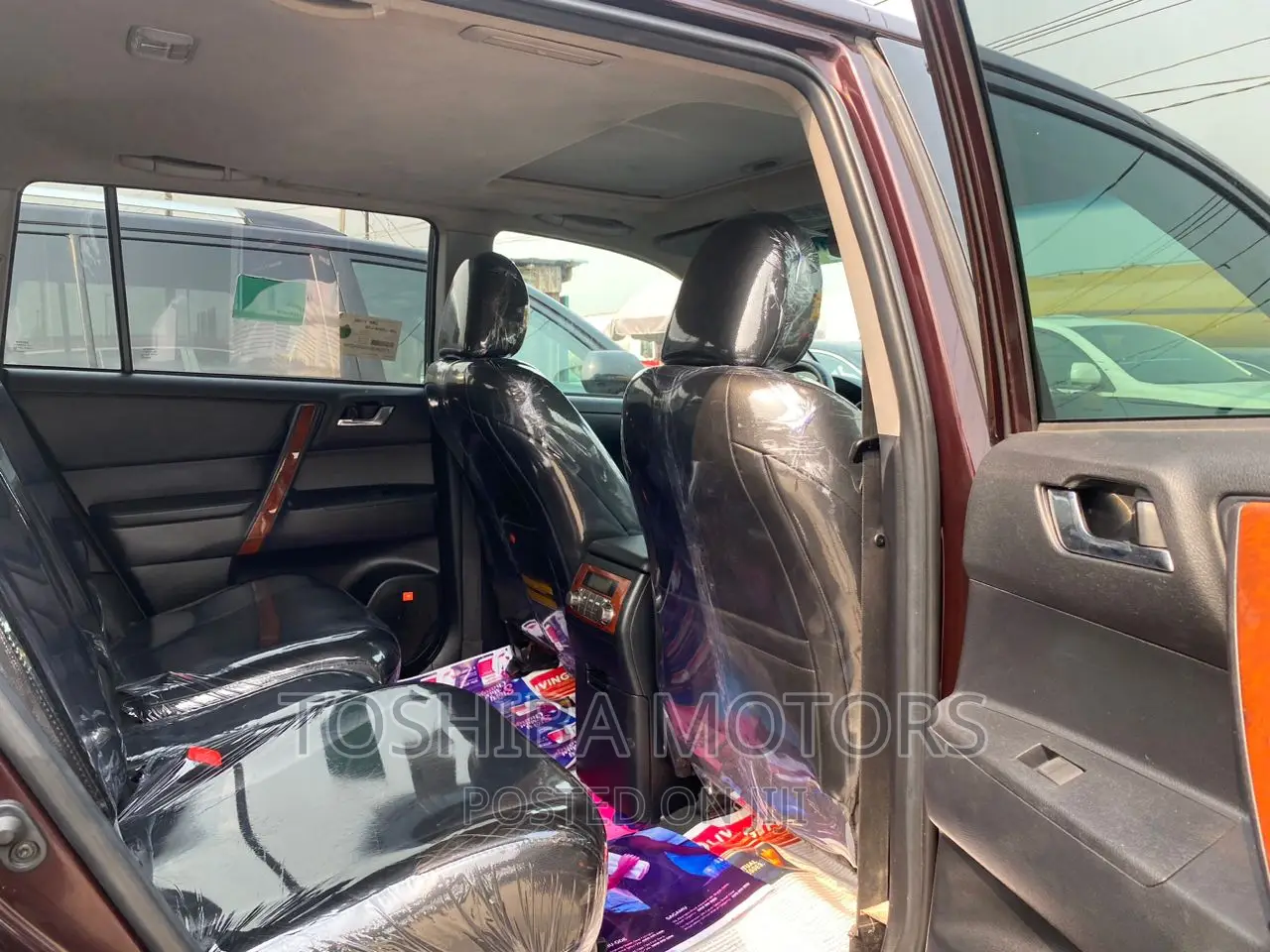Toyota Highlander Limited 3.5l 4WD 2013 Red
