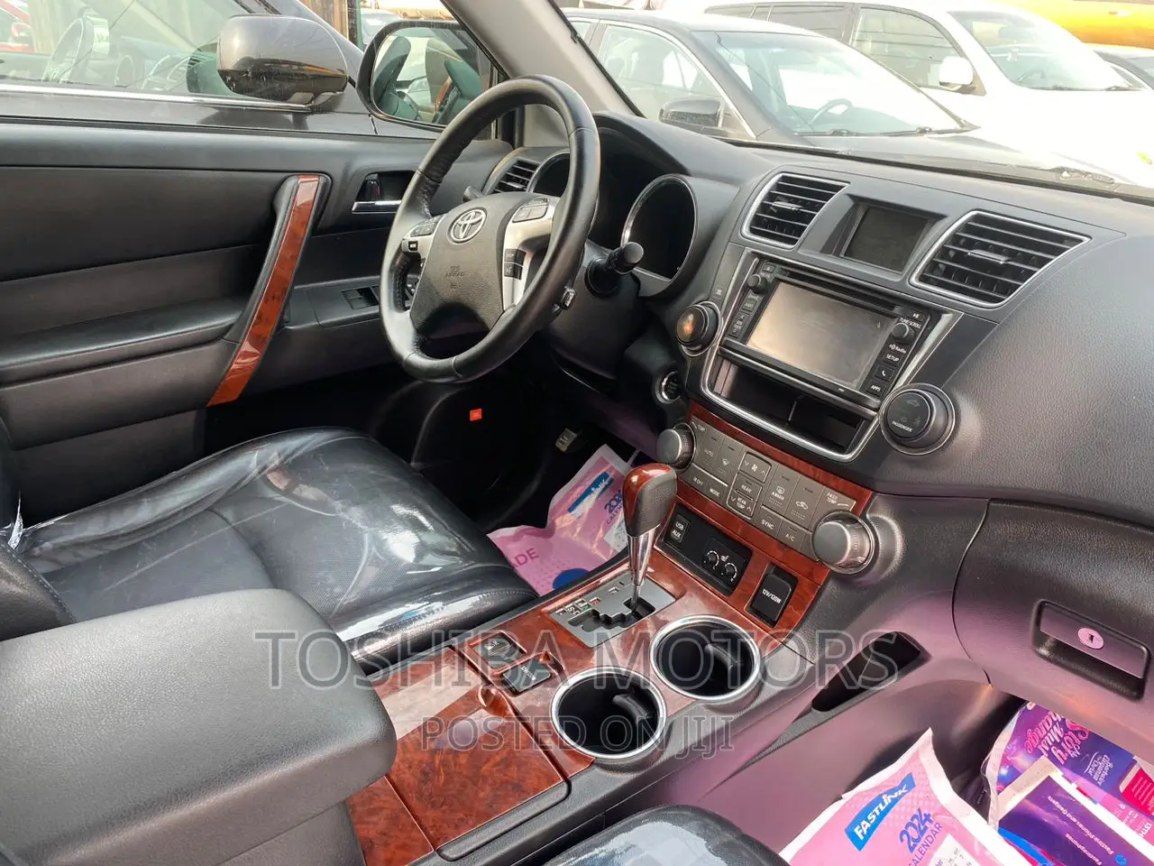 Toyota Highlander Limited 3.5l 4WD 2013 Red