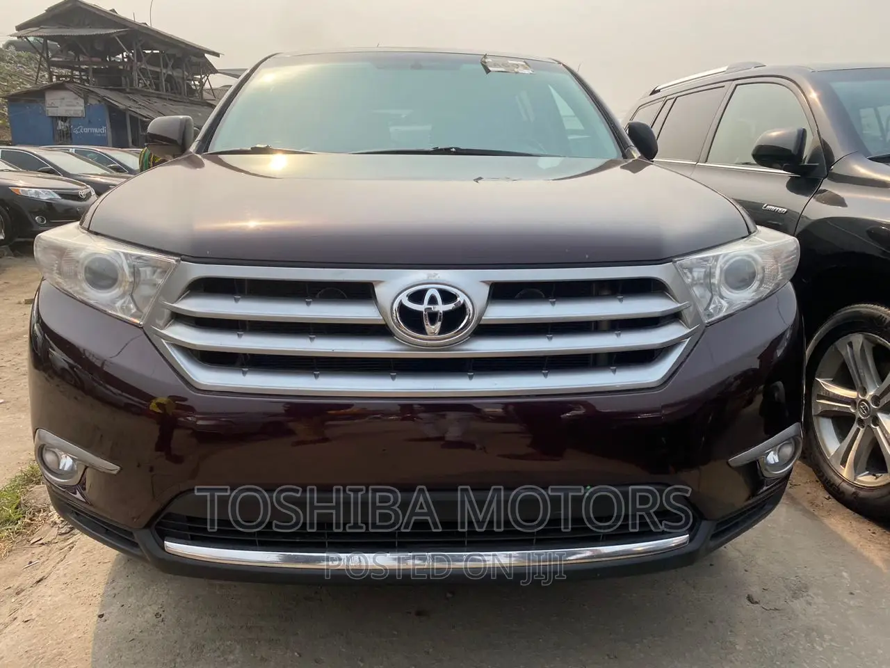 Toyota Highlander Limited 3.5l 4WD 2013 Red