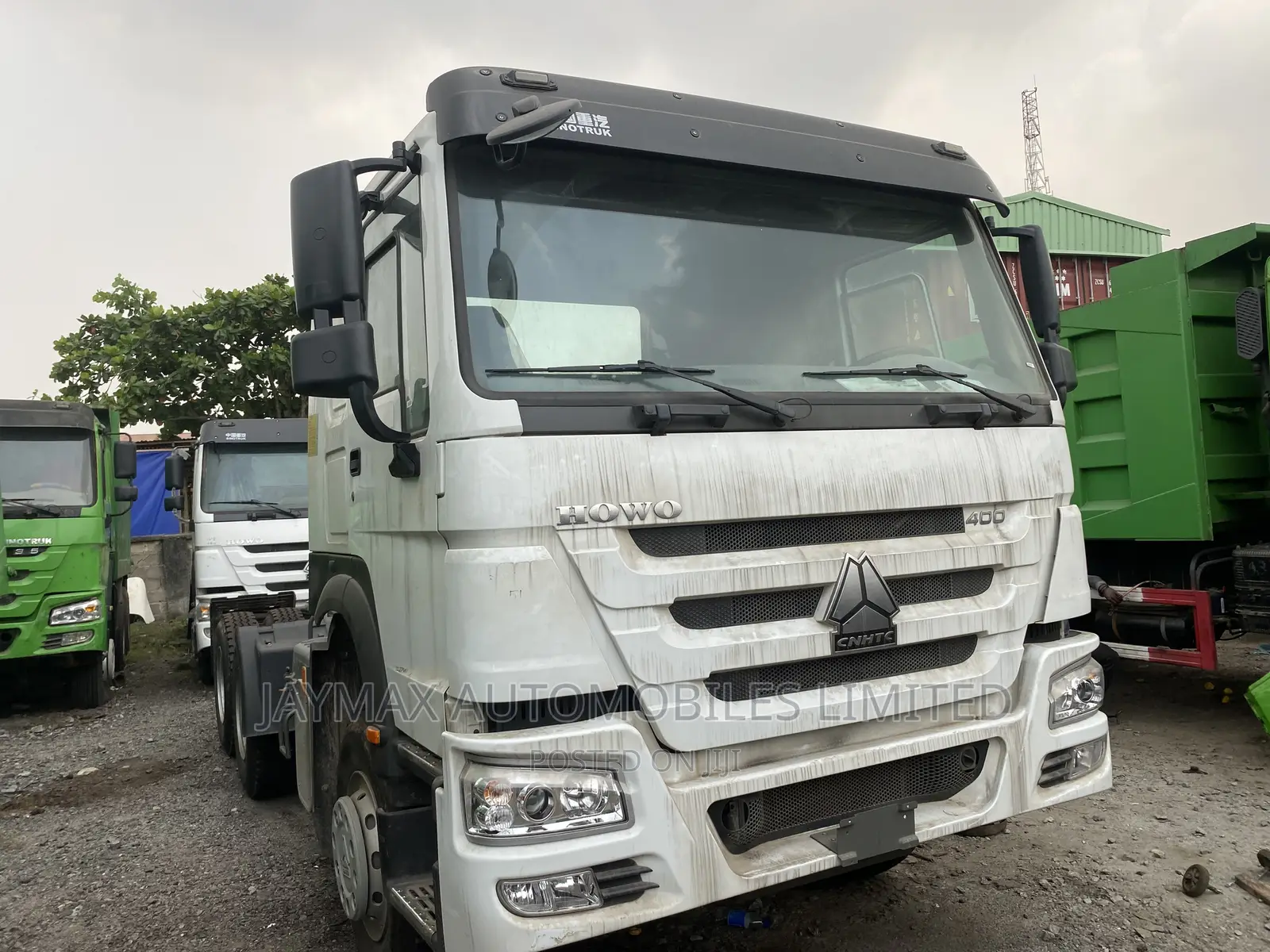 Howo 400 White Truck Head