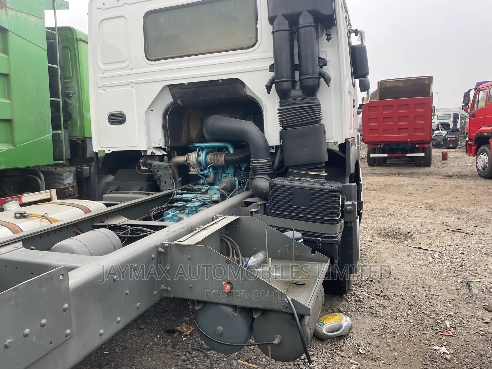 Howo 371 Chassis Without Body