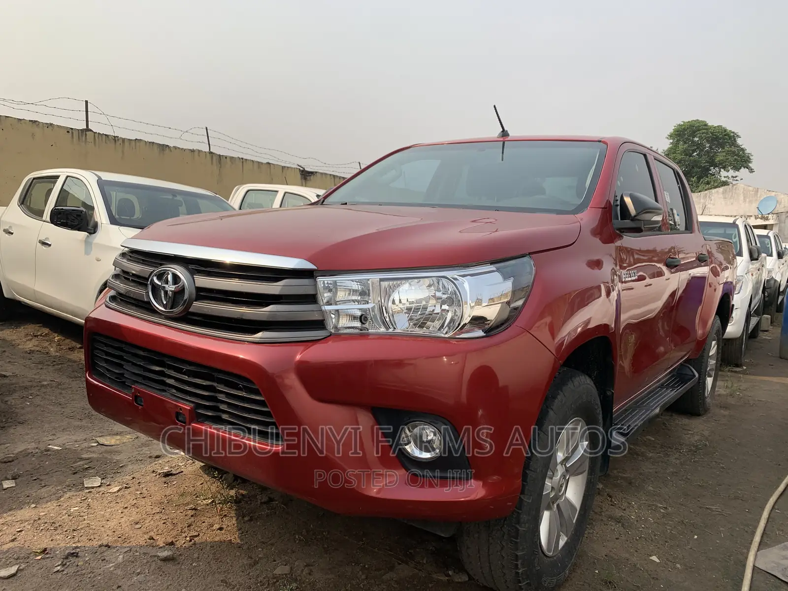 Toyota Hilux SR5 4x4 2016 Red