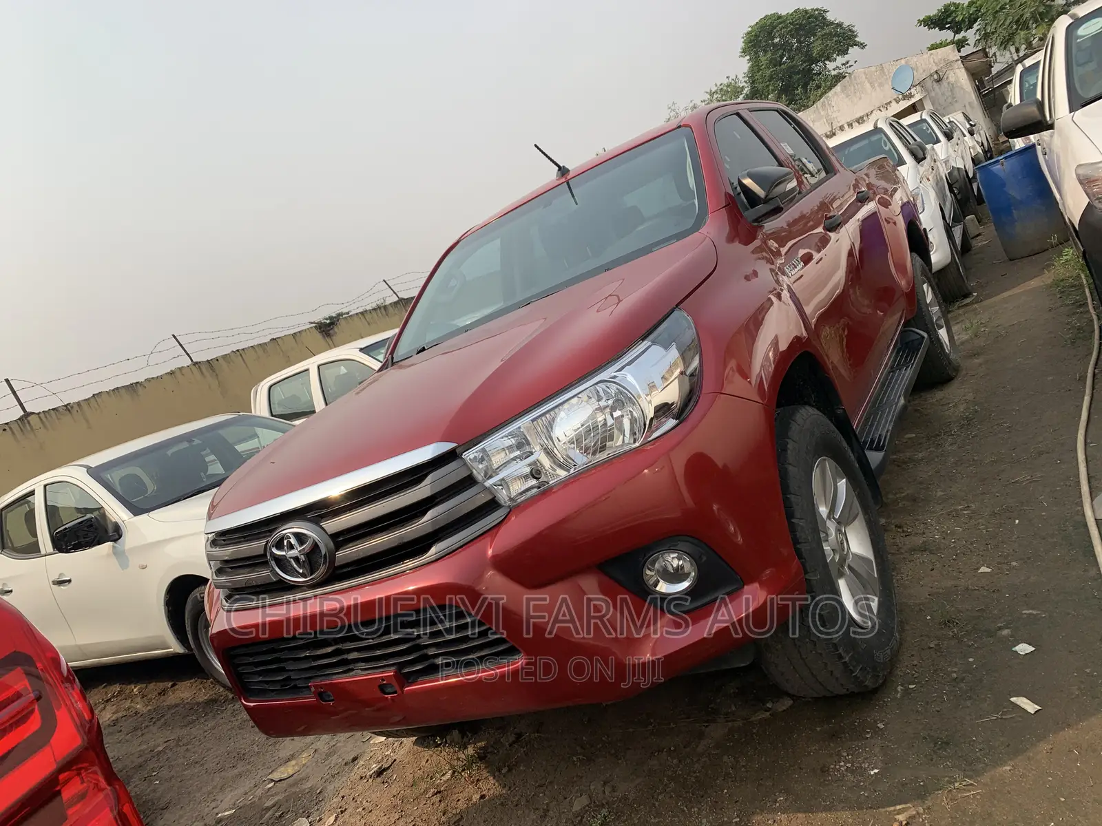 Toyota Hilux SR5 4x4 2016 Red