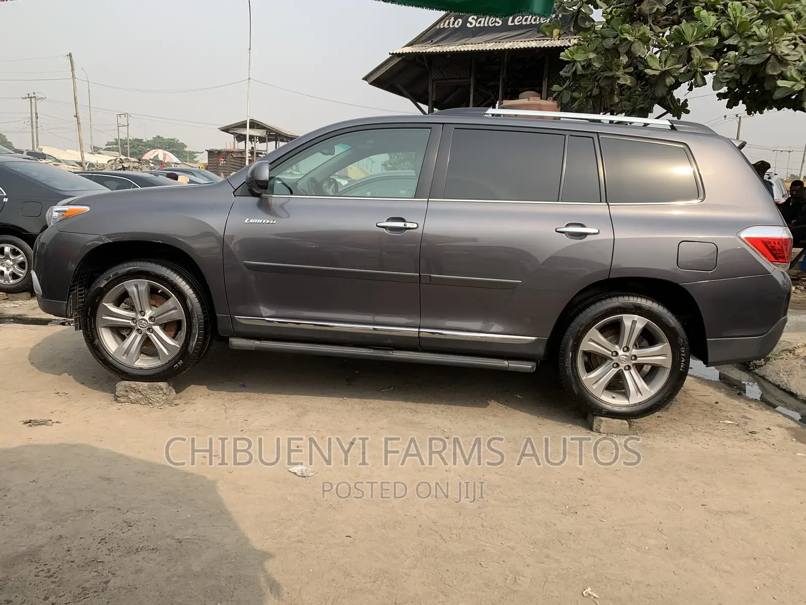 Toyota Highlander Limited 2012 Gray
