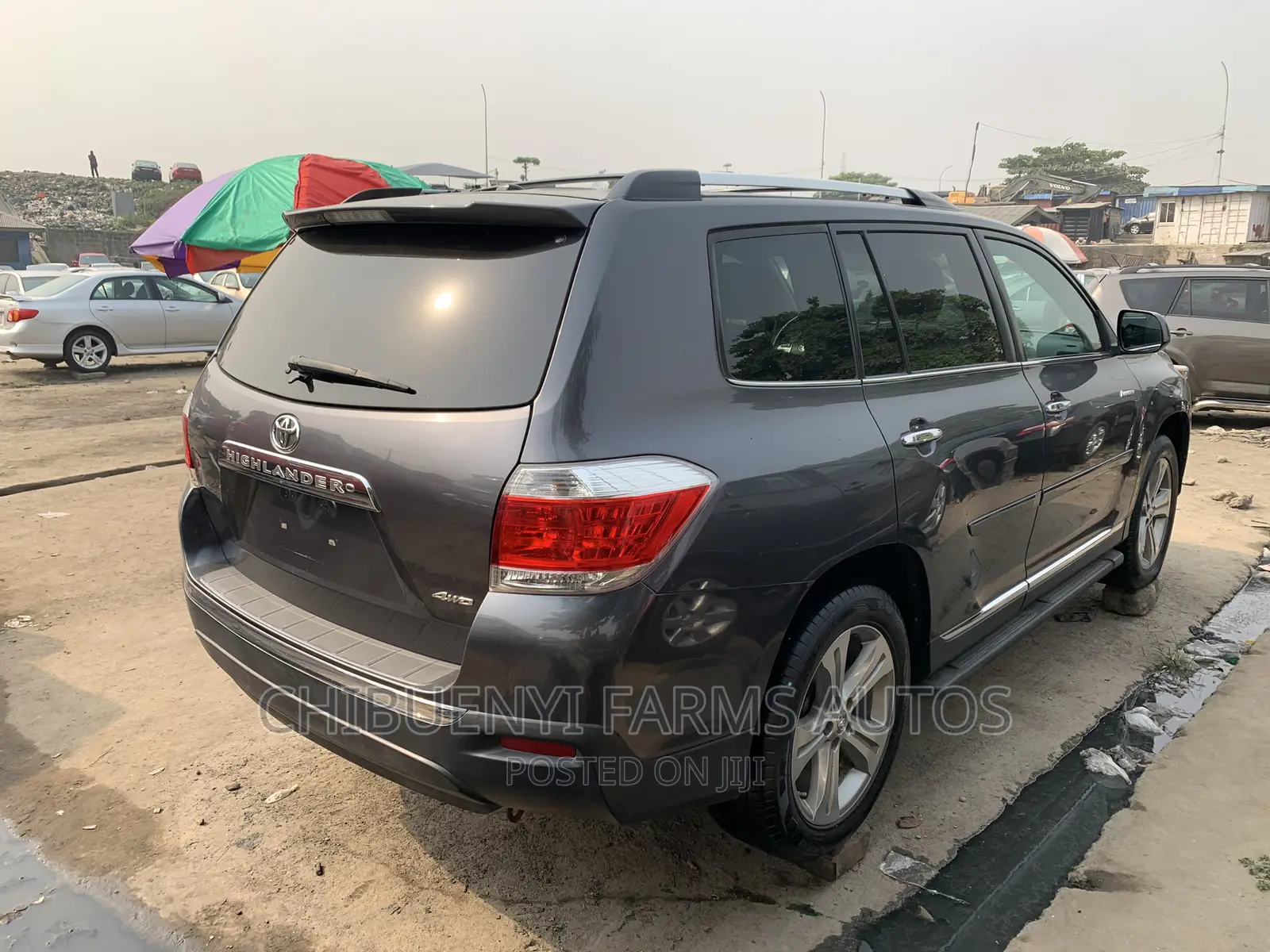 Toyota Highlander Limited 2012 Gray