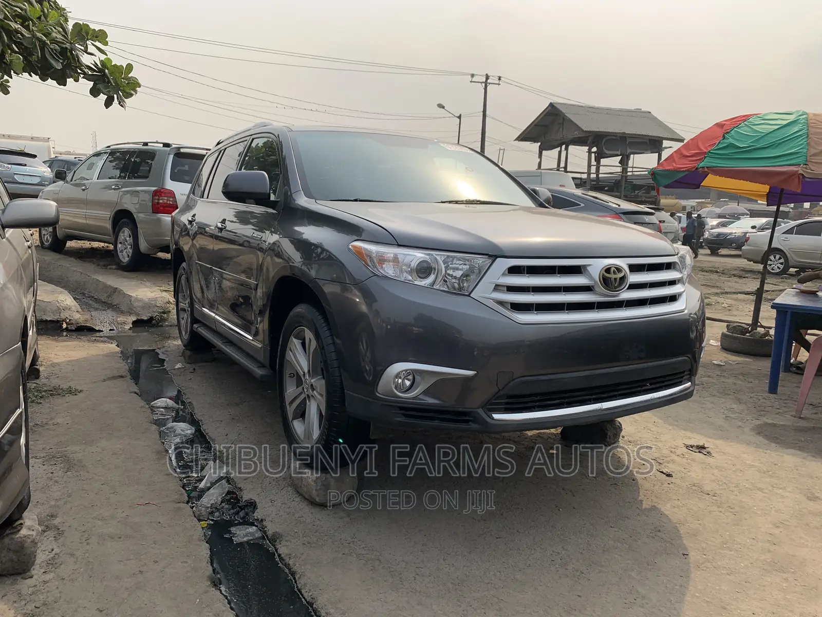 Toyota Highlander Limited 2012 Gray