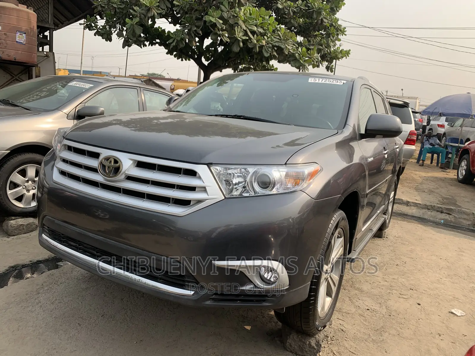 Toyota Highlander Limited 2012 Gray