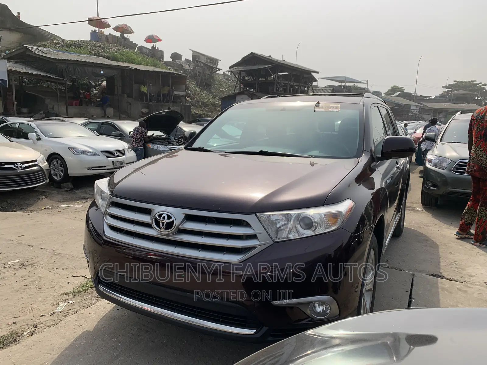 Toyota Highlander Limited 3.5l 4WD 2013 Beige