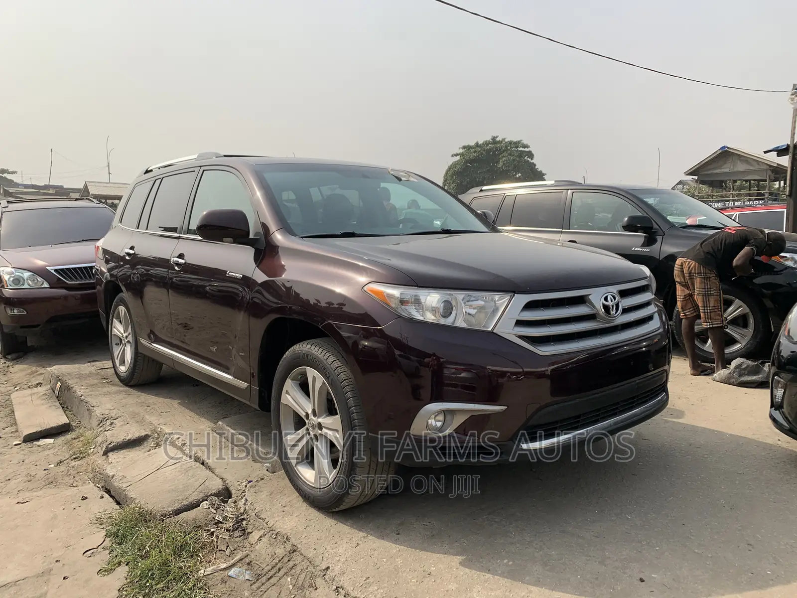 Toyota Highlander Limited 3.5l 4WD 2013 Beige