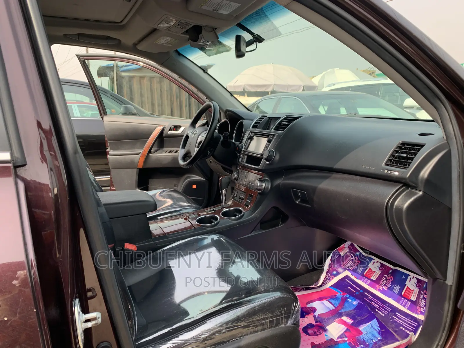 Toyota Highlander Limited 3.5l 4WD 2013 Beige