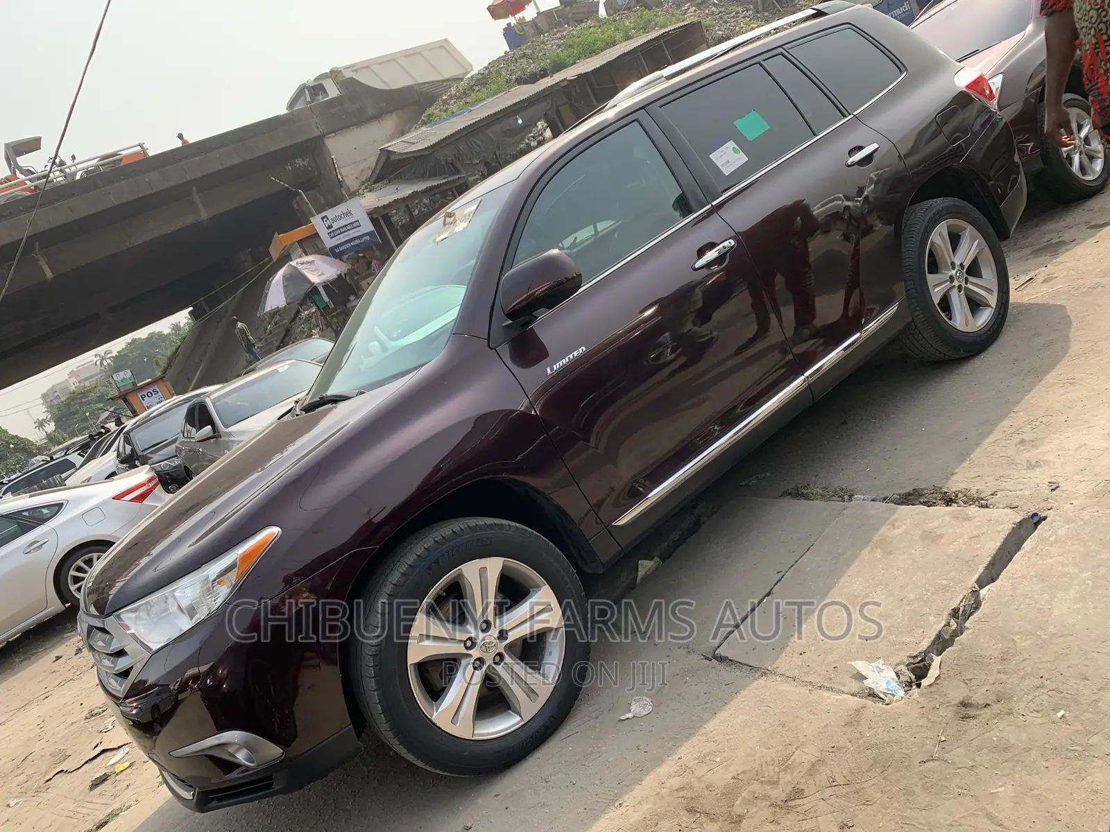 Toyota Highlander Limited 3.5l 4WD 2013 Beige