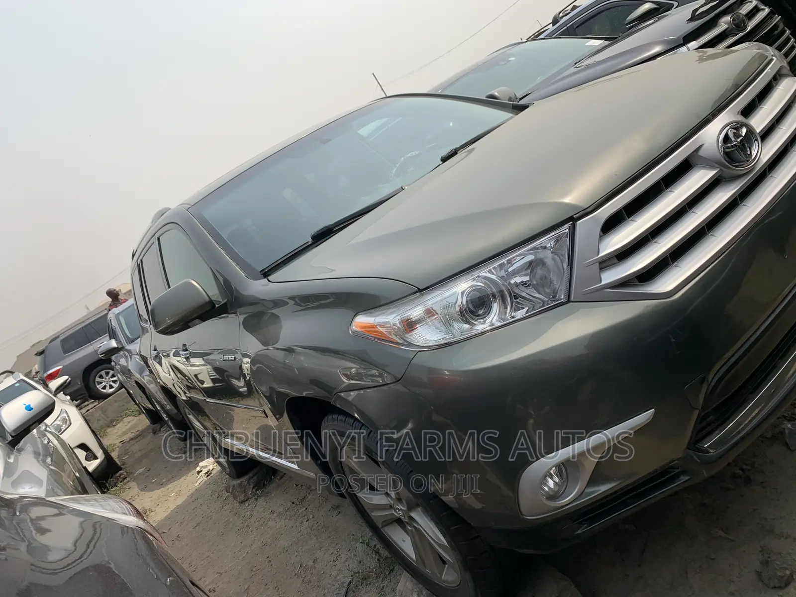 Toyota Highlander Limited 3.5L 2WD 2013 Gray