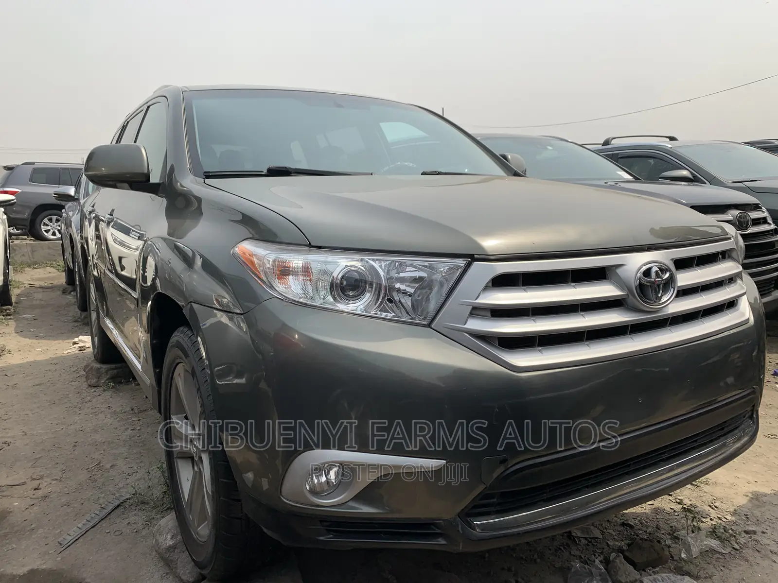 Toyota Highlander Limited 3.5L 2WD 2013 Gray