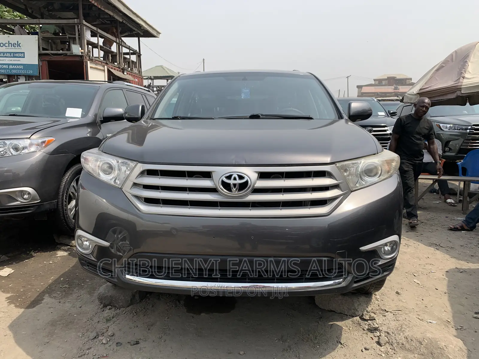 Toyota Highlander Limited 3.5l 4WD 2013 Gray