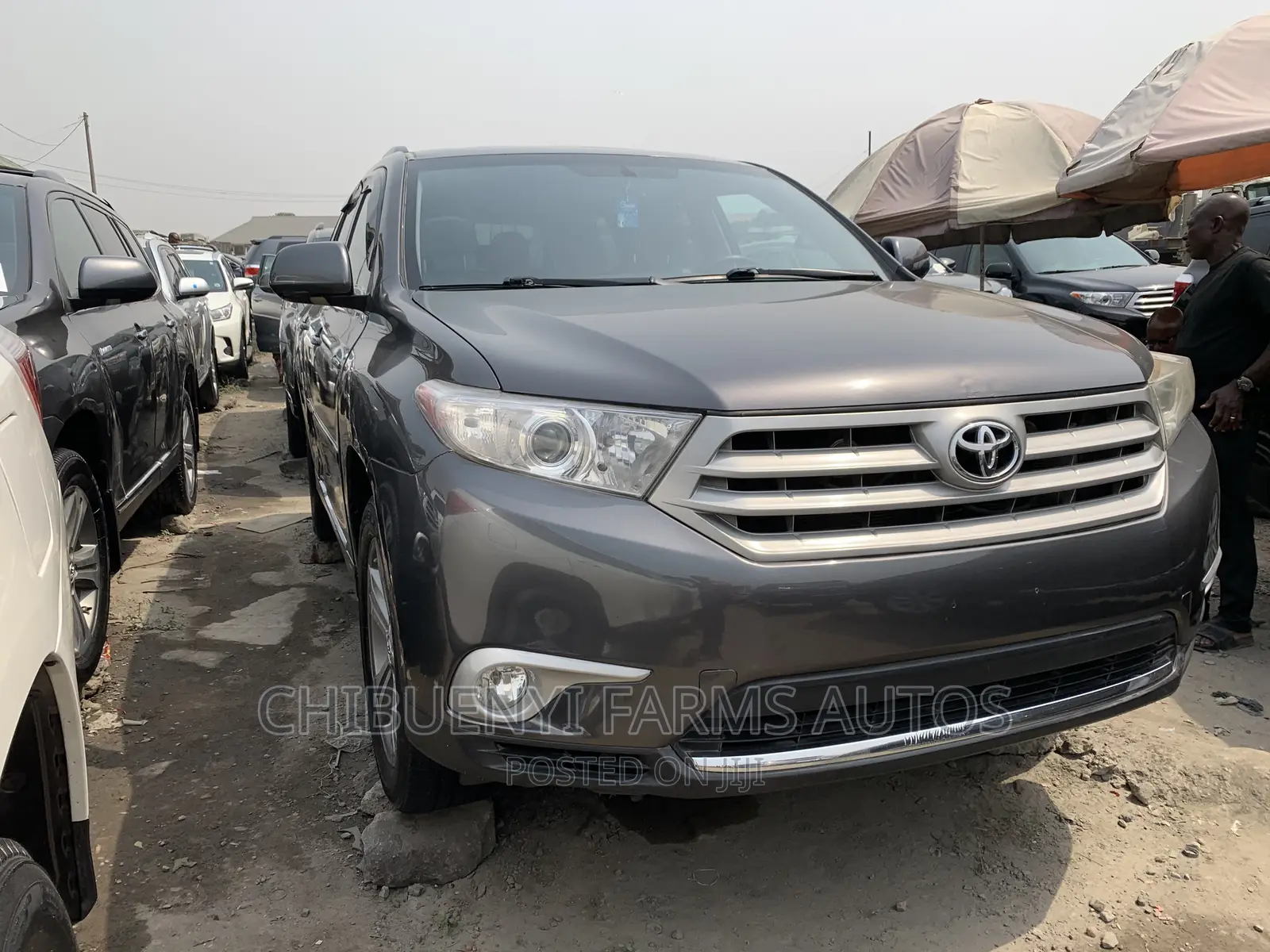 Toyota Highlander Limited 3.5l 4WD 2013 Gray