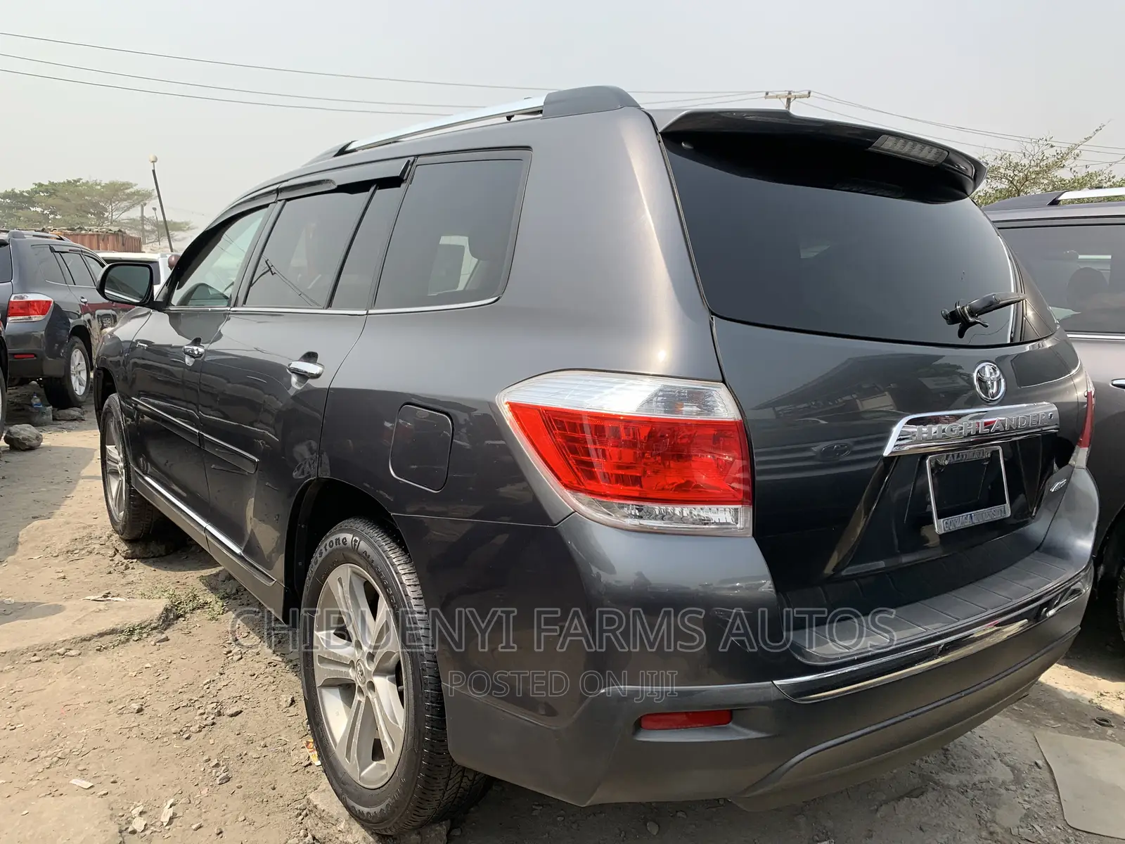 Toyota Highlander Limited 3.5l 4WD 2013 Gray