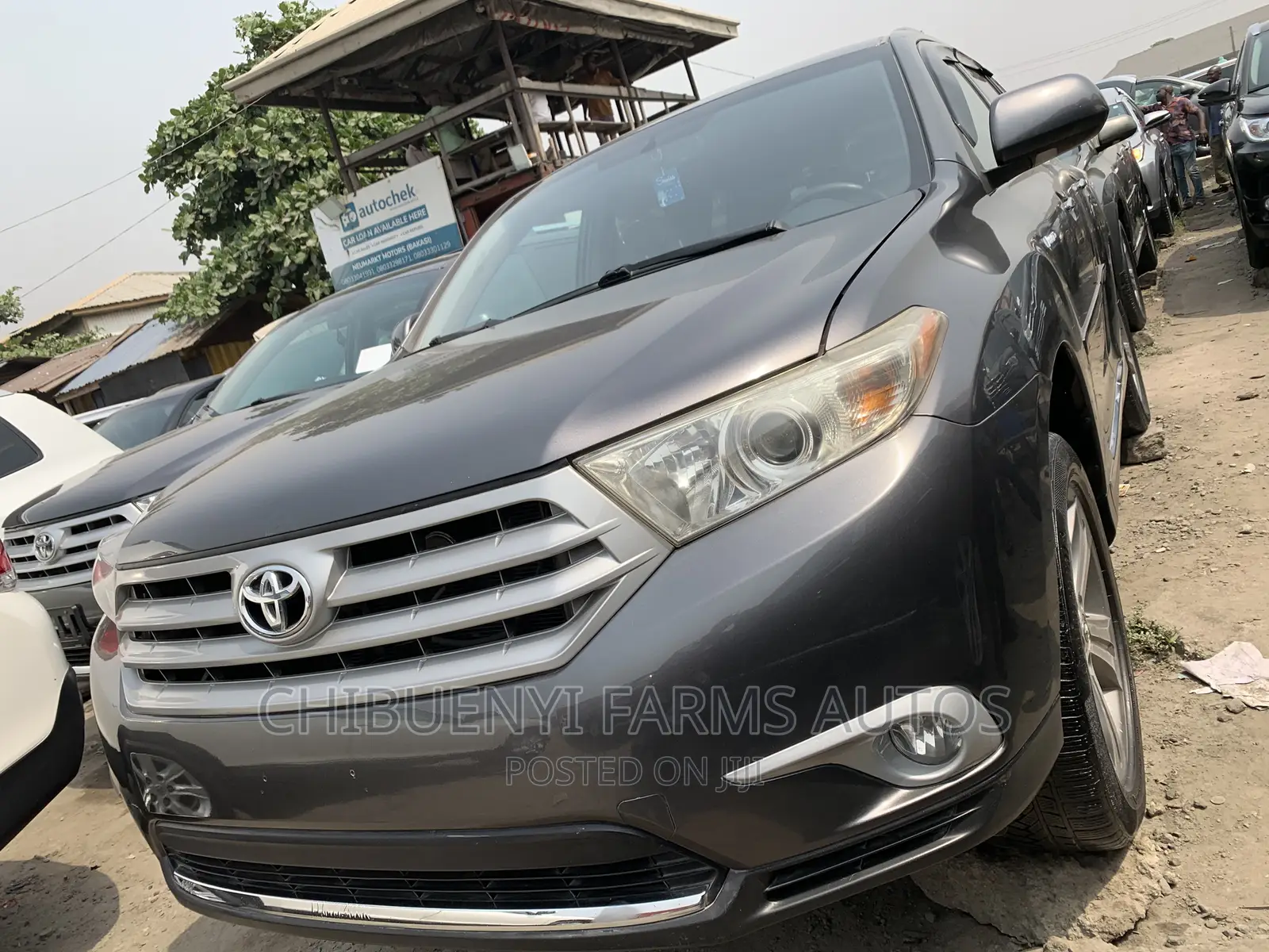 Toyota Highlander Limited 3.5l 4WD 2013 Gray