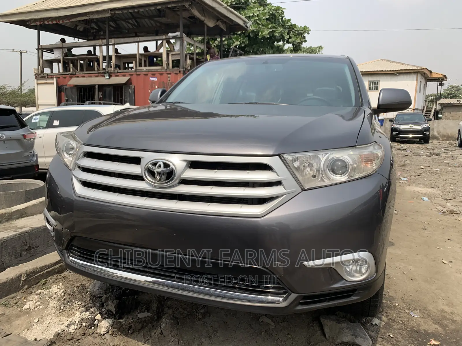 Toyota Highlander Limited 3.5L 2WD 2013 Gray
