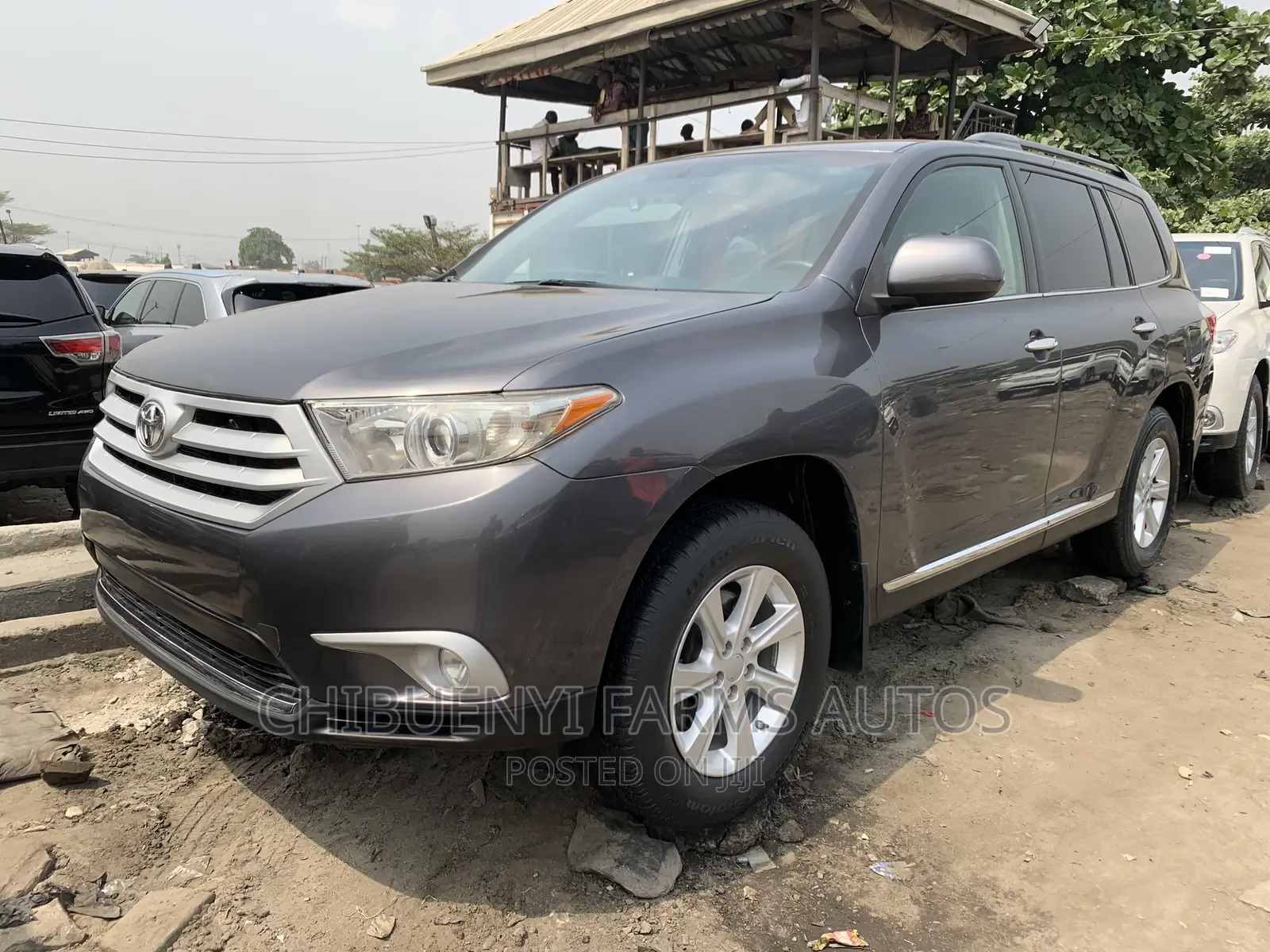 Toyota Highlander Limited 3.5L 2WD 2013 Gray