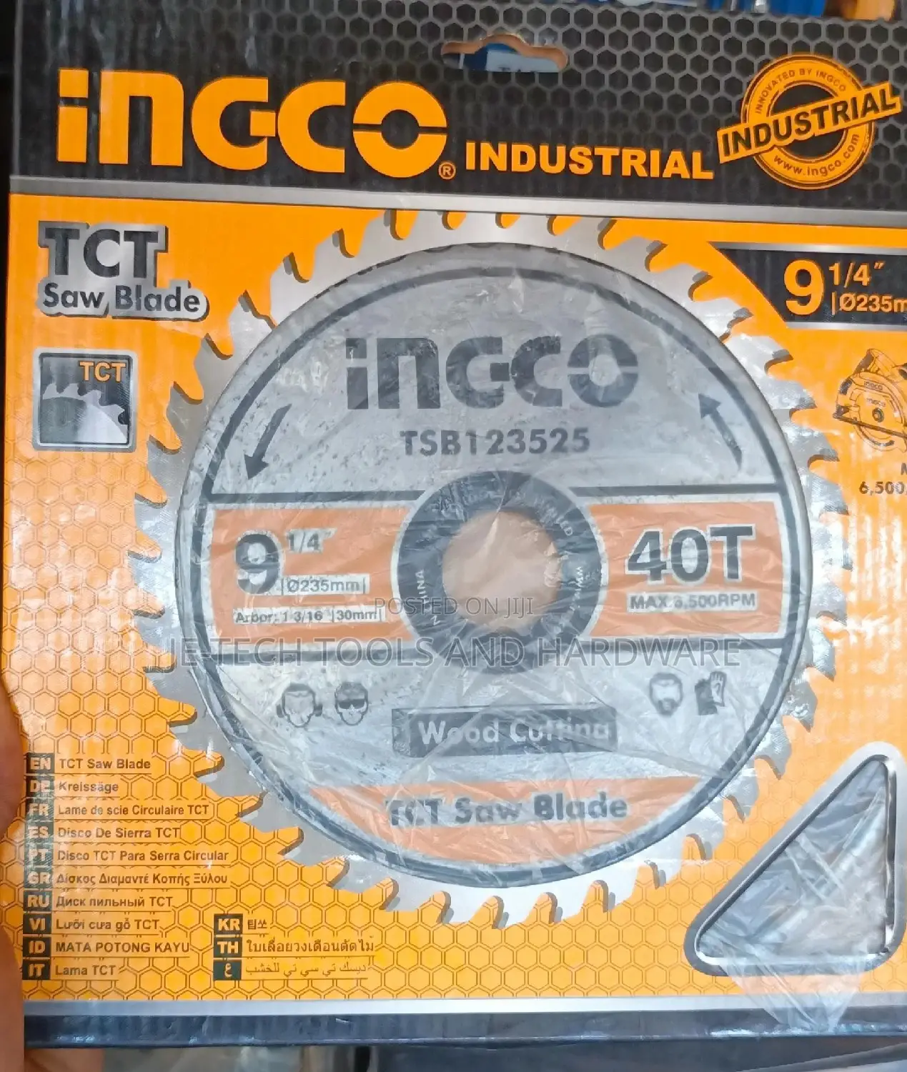 Incgo Tct Saw Blade 40t And All Sizes