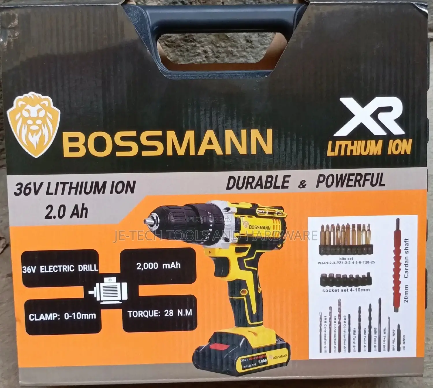 Bossman Cordless Impact Drill