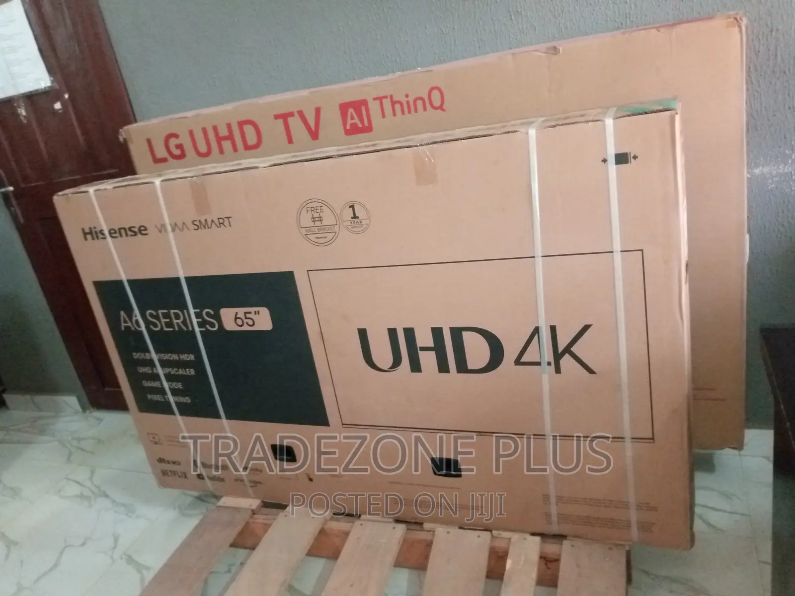 Game Mode 65" Hisense Smart Tv