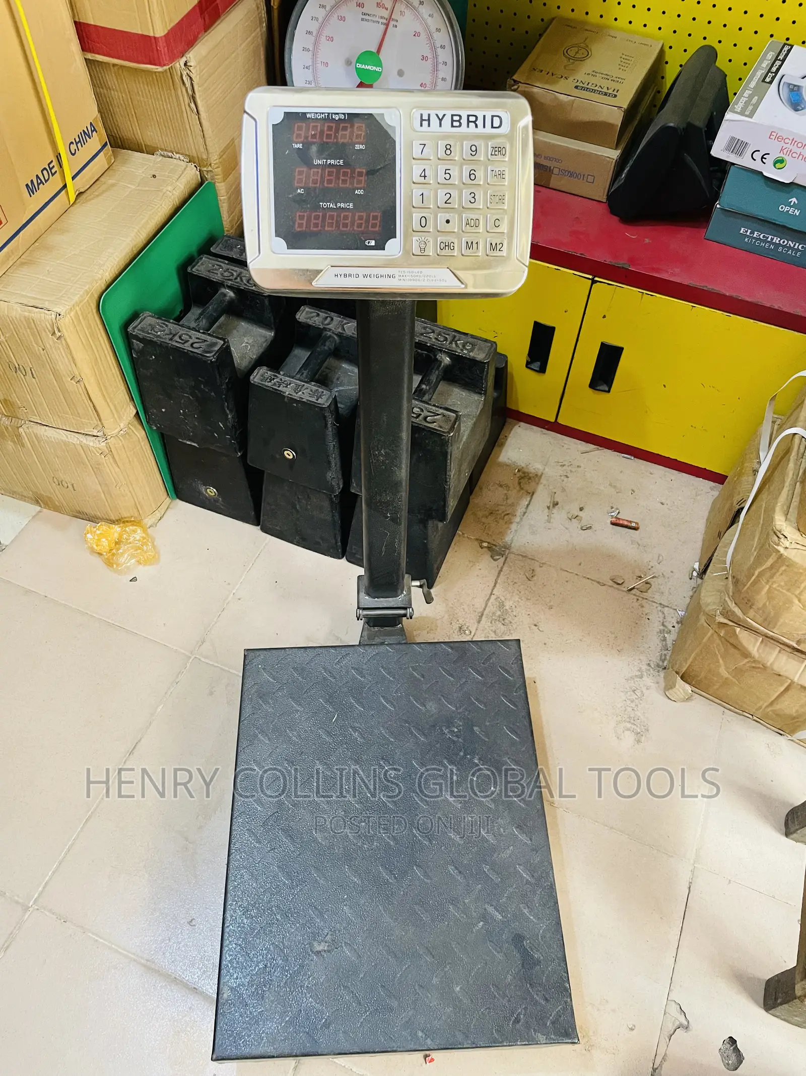 Hybrid Platform Scale 150kg