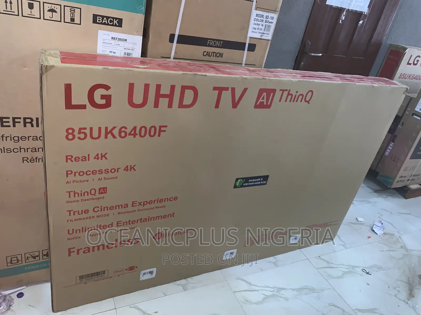Massive LG 85'' Ultra HD Tv