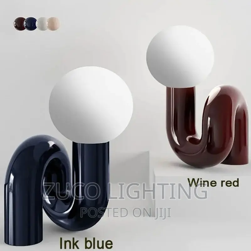 Nordic Modern LED Creative Resin Table Lamps