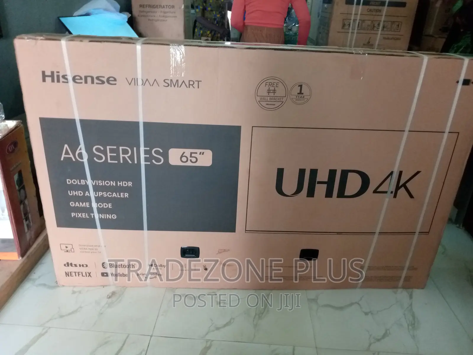  65" New in Hisense Smart Television