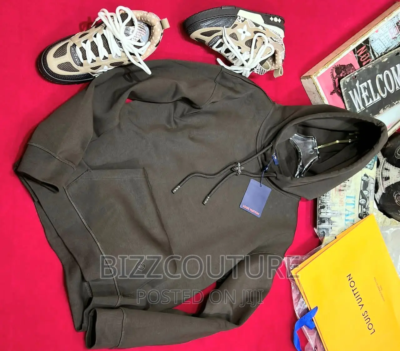 Original LOUIS VUITTON Hoodies Available in Store