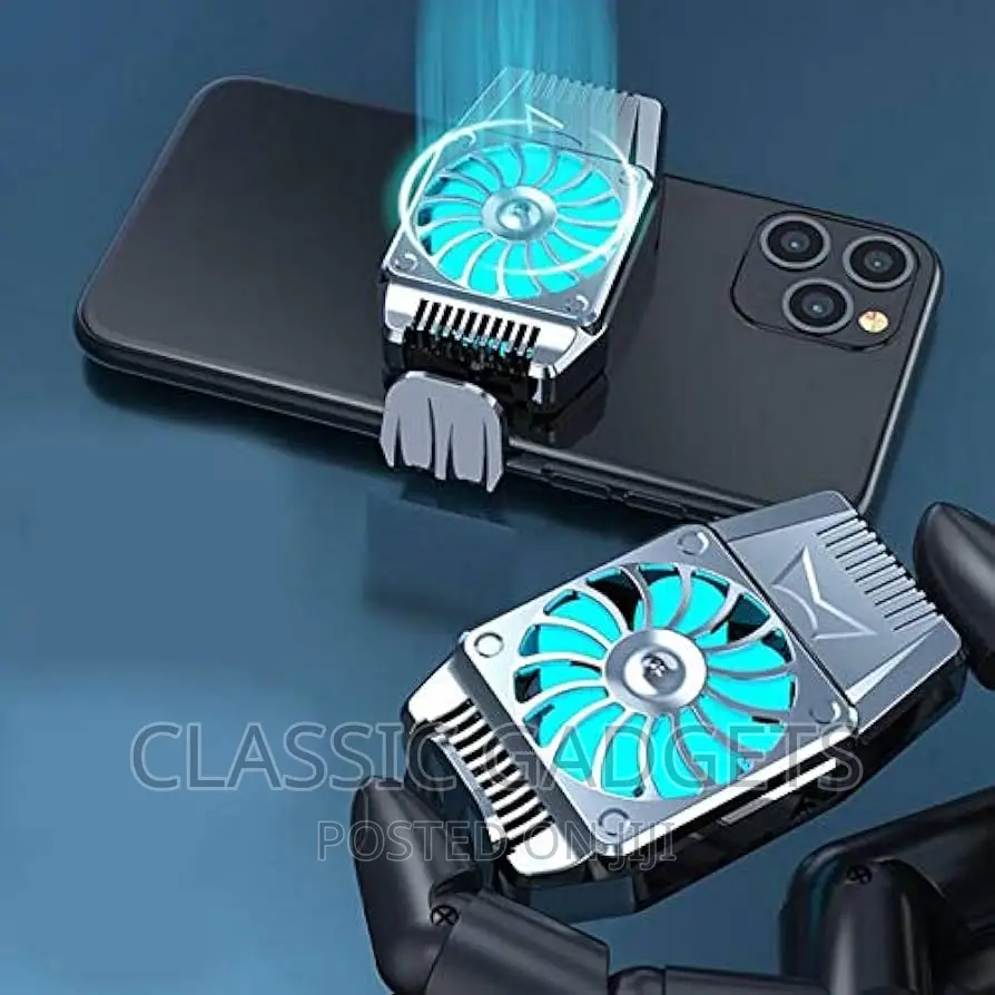 Rechargeable Cooling Fan Cell Phone Radiator for Games