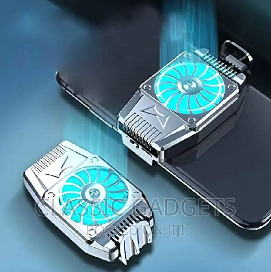 Rechargeable Cooling Fan Cell Phone Radiator for Games