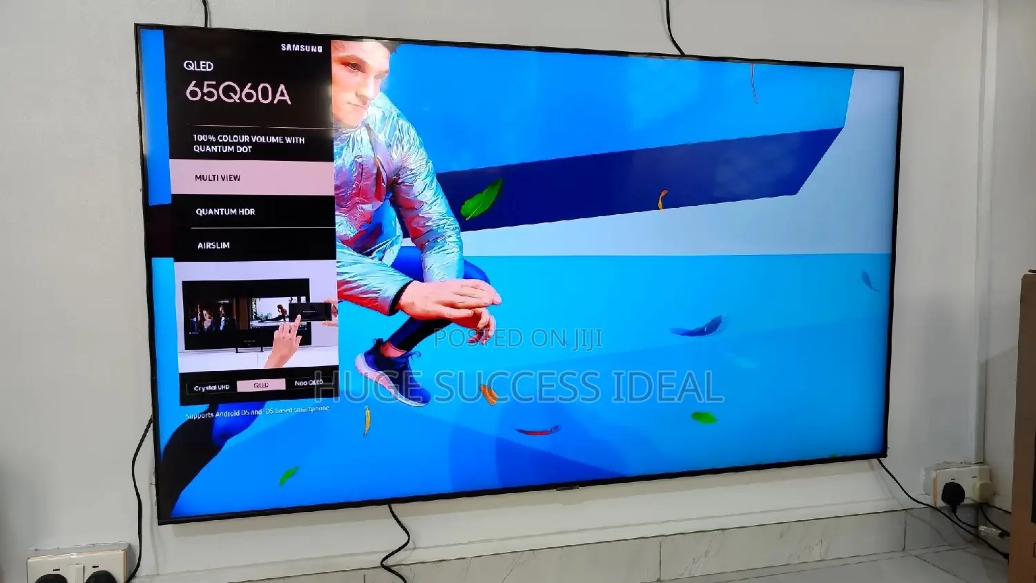 SAMSUNG 65" Smart Ultra HD HDR QLED TV With Bixby, Alexa