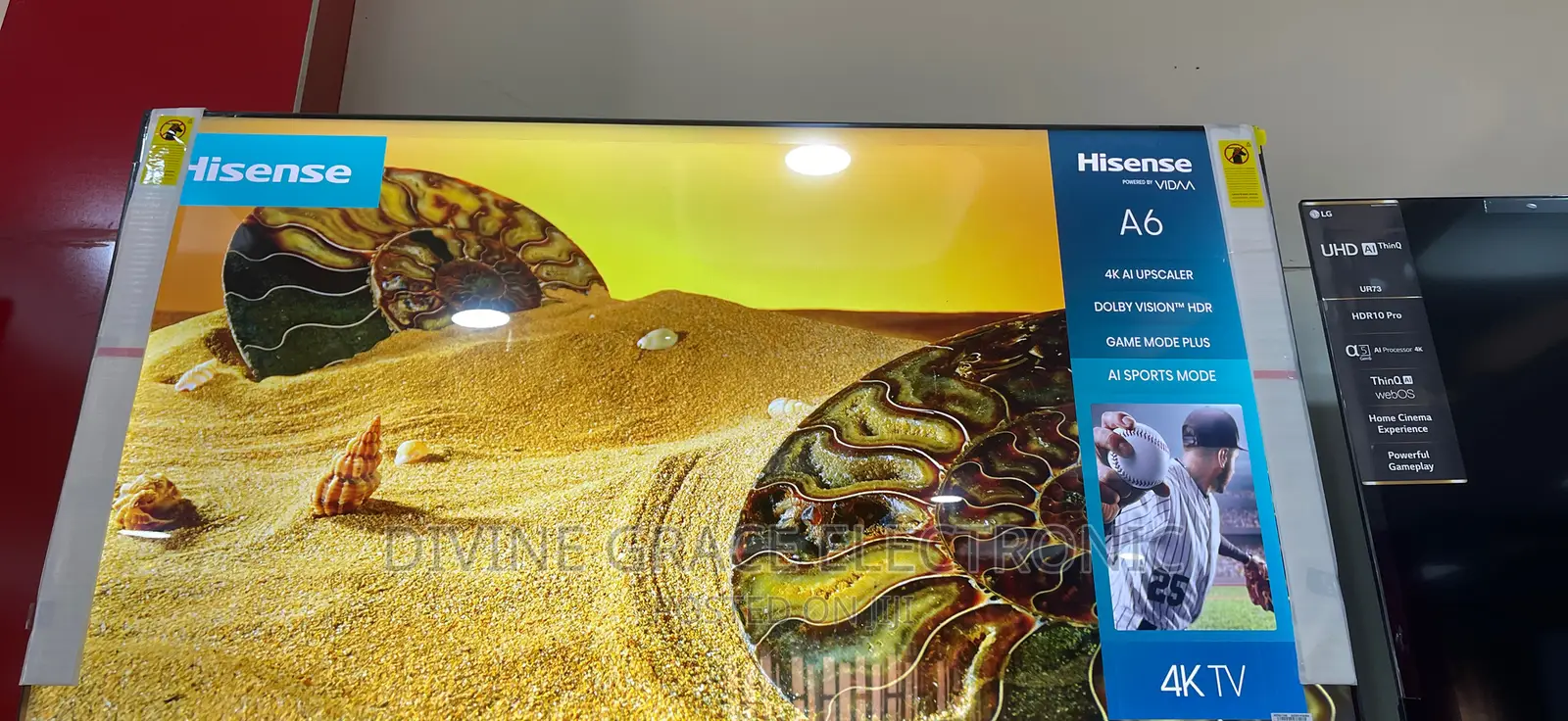 58 Inches UHD Smart Hisense Tv