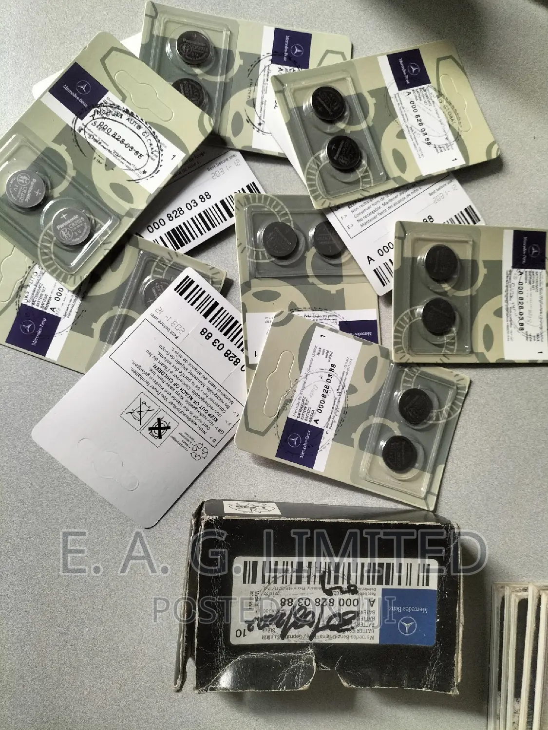 Mercedes Benz Remote Key Double Battery
