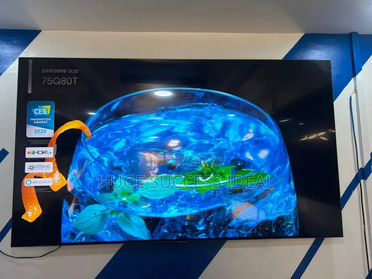 SAMSUNG 75′′ QLED TV , 100%Color Volume Qunatum Dot,