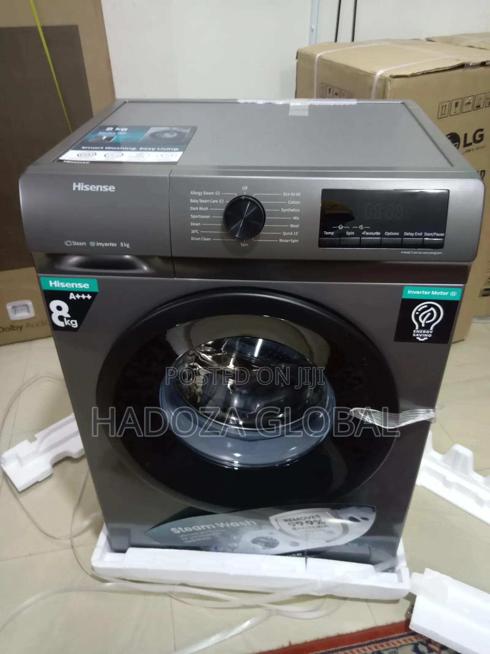 8kg Hisense Washing Machine- Energy Saving