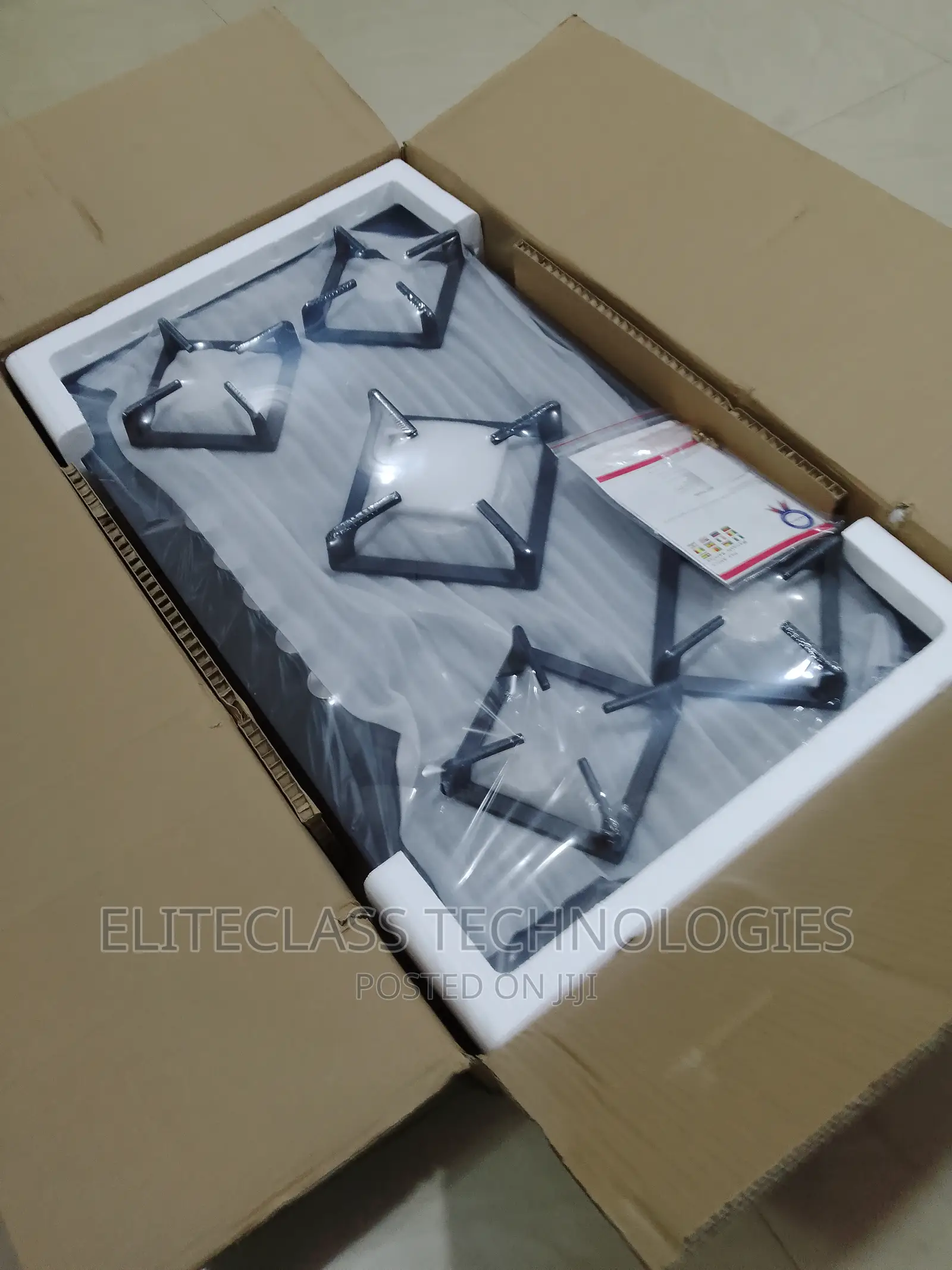 Polystar (5 Burners) Smart Tempered-Glass Built-in Gashob