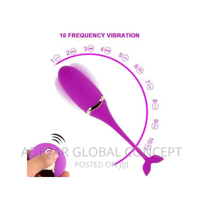 Rechargeable Egg Vibrator Adult Sex Toy With Remote Control