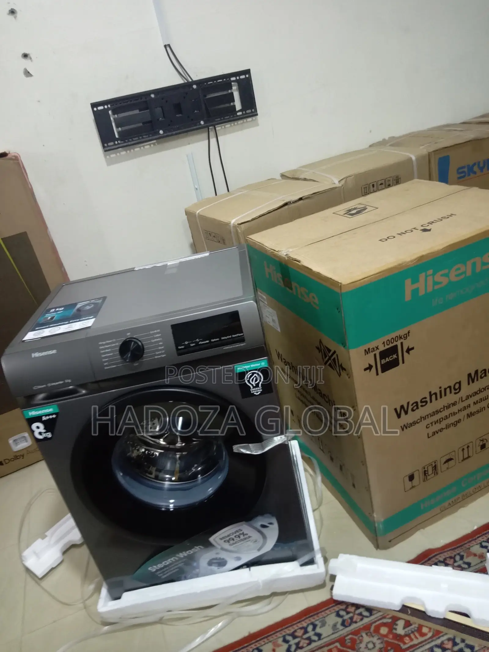 Hisense Washing Machine- 8kg, High Clean Ratio