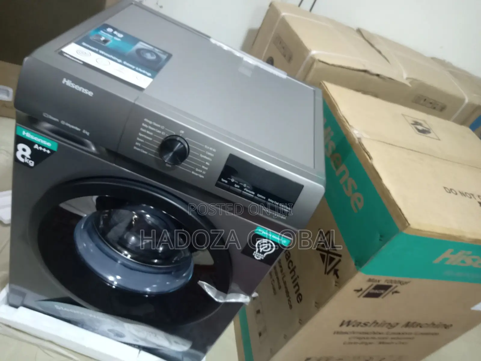 8kg Hisense Washing Machine- Maximum Washing Performance