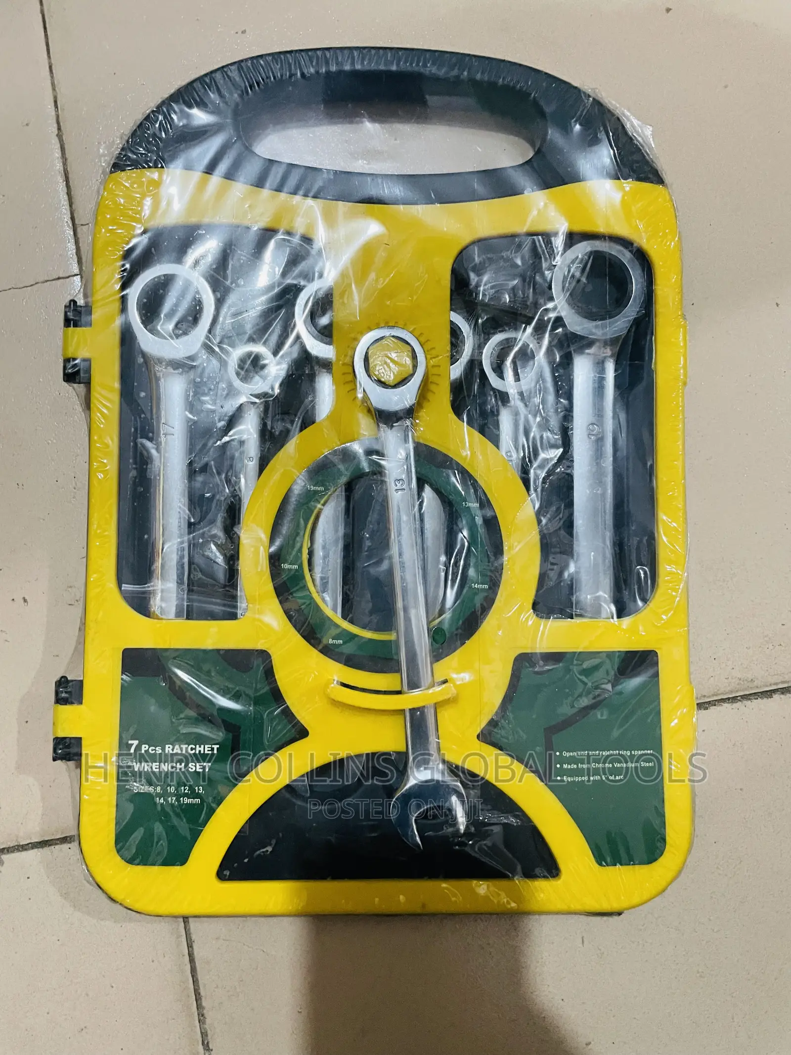 Ratchet Spanner Set