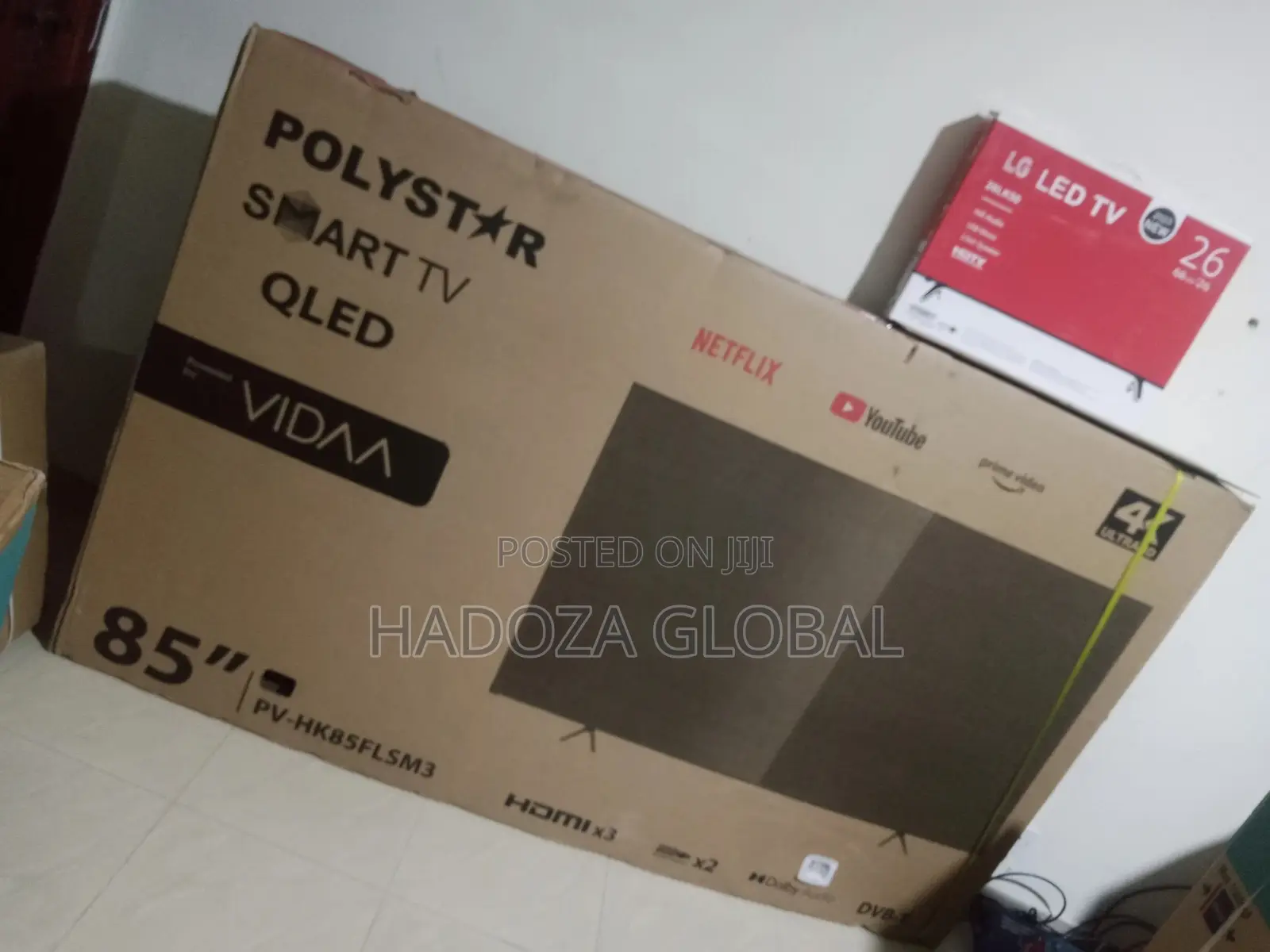 Efficient Polystar 85" Qled Smart TV