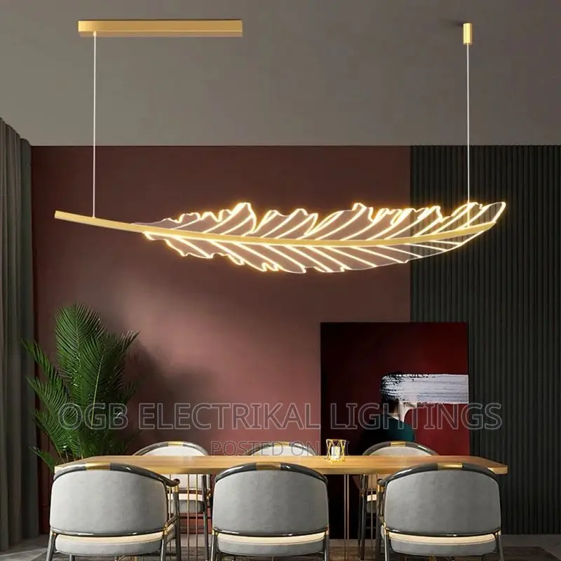Leaf Like Pendant Light