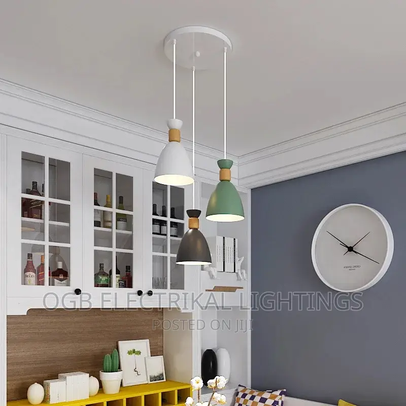 Multiple Colorful Restaurant Pendant Light