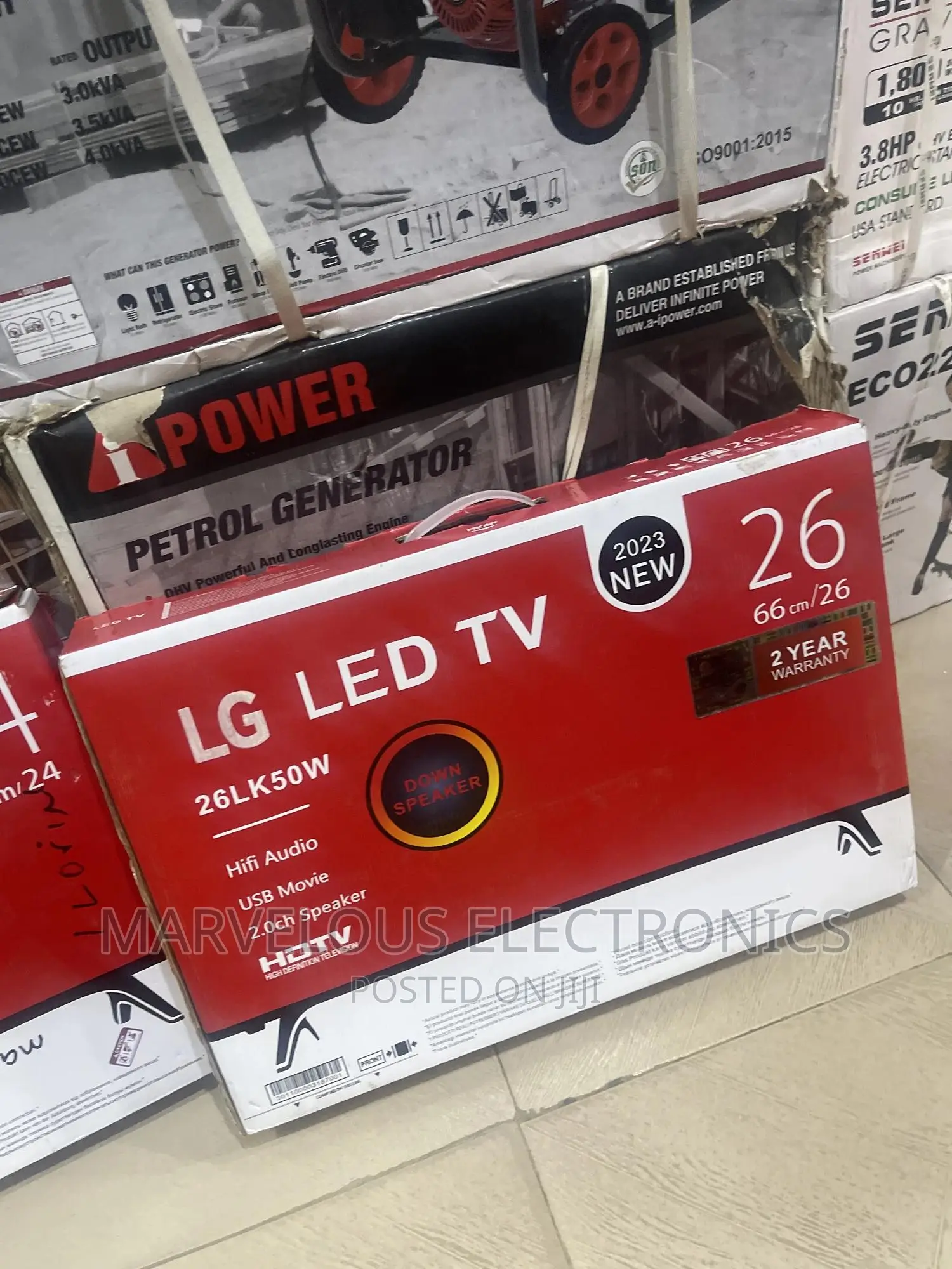 Brand New LG 26 Inch Leg Tv Witt USB