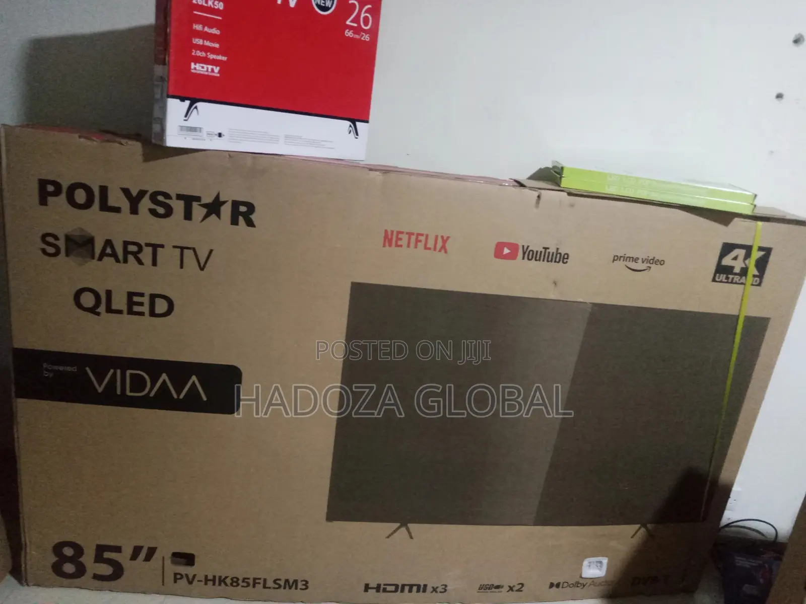 85 Inches Polystar Qled Smart TV With Youtube